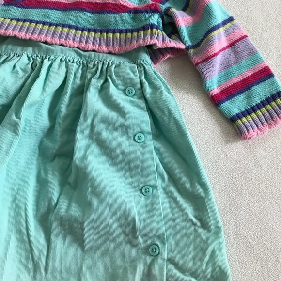 Gymboree Toddler 18-24 M, 2-Piece Set: Woven Dress and Knit Sweater Set - Picture 7 of 7